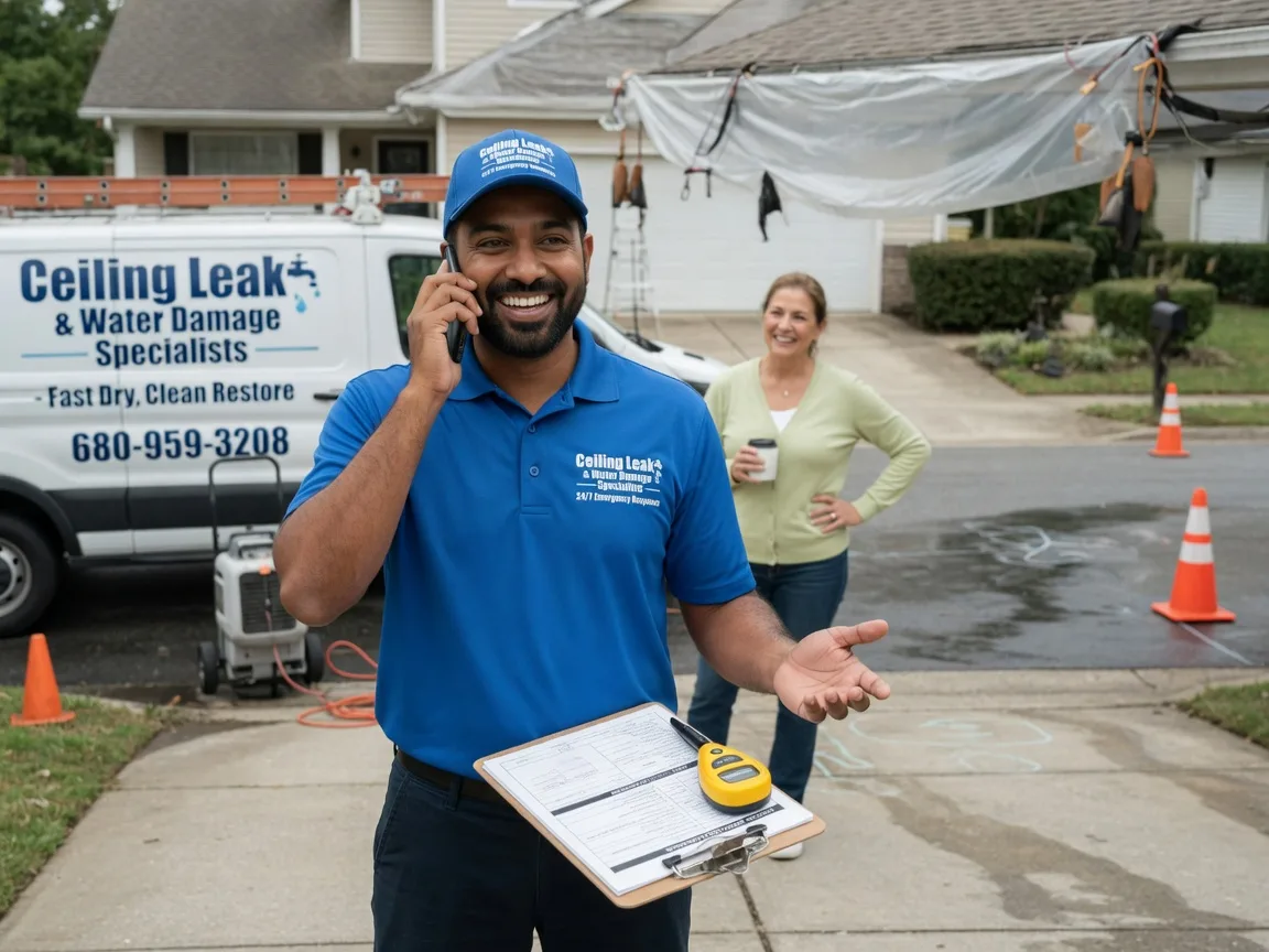 Ceiling Leak Cleanup Glen Ullin, ND FAQs